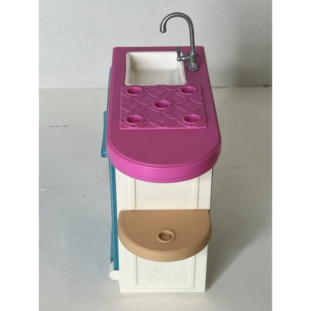 2018 Mattel Barbie Doll Dream House Furniture Kitchen Sink Dishwasher